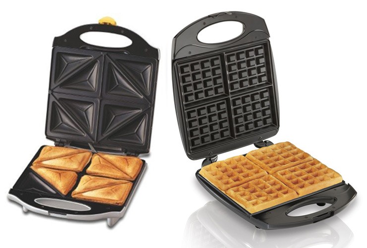 Les différences entre une machine à gaufres et un croque monsieur
